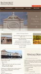 Mobile Screenshot of heritagebathurst.com